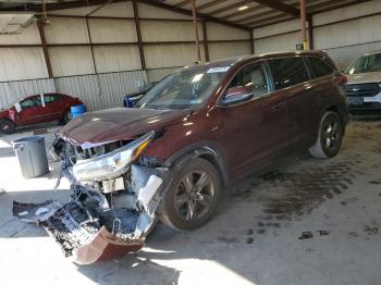  Salvage Toyota Highlander