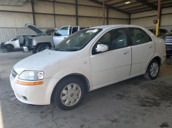  Salvage Chevrolet Aveo