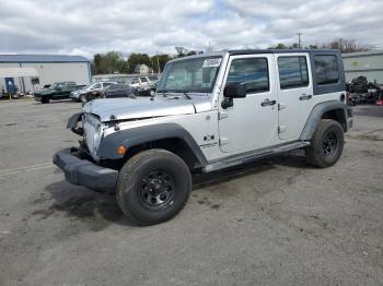  Salvage Jeep Wrangler