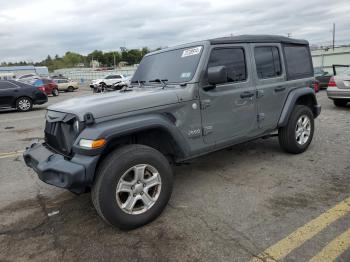  Salvage Jeep Wrangler