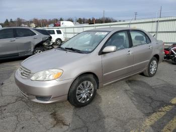  Salvage Toyota Corolla