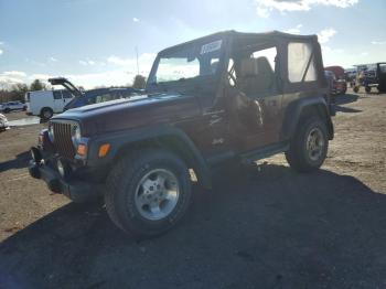  Salvage Jeep Wrangler