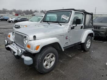  Salvage Jeep Wrangler