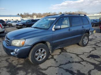  Salvage Toyota Highlander