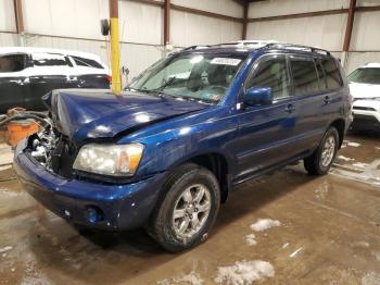  Salvage Toyota Highlander