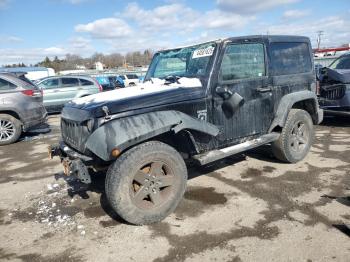  Salvage Jeep Wrangler