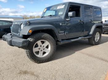  Salvage Jeep Wrangler