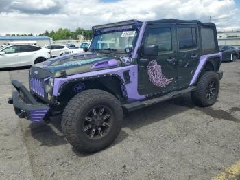  Salvage Jeep Wrangler