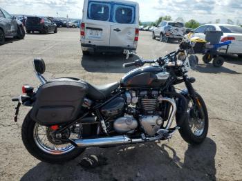  Salvage Triumph Motorcycle Bonneville