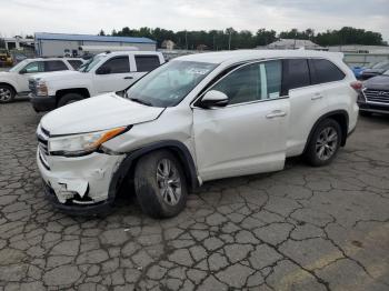  Salvage Toyota Highlander