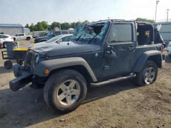  Salvage Jeep Wrangler