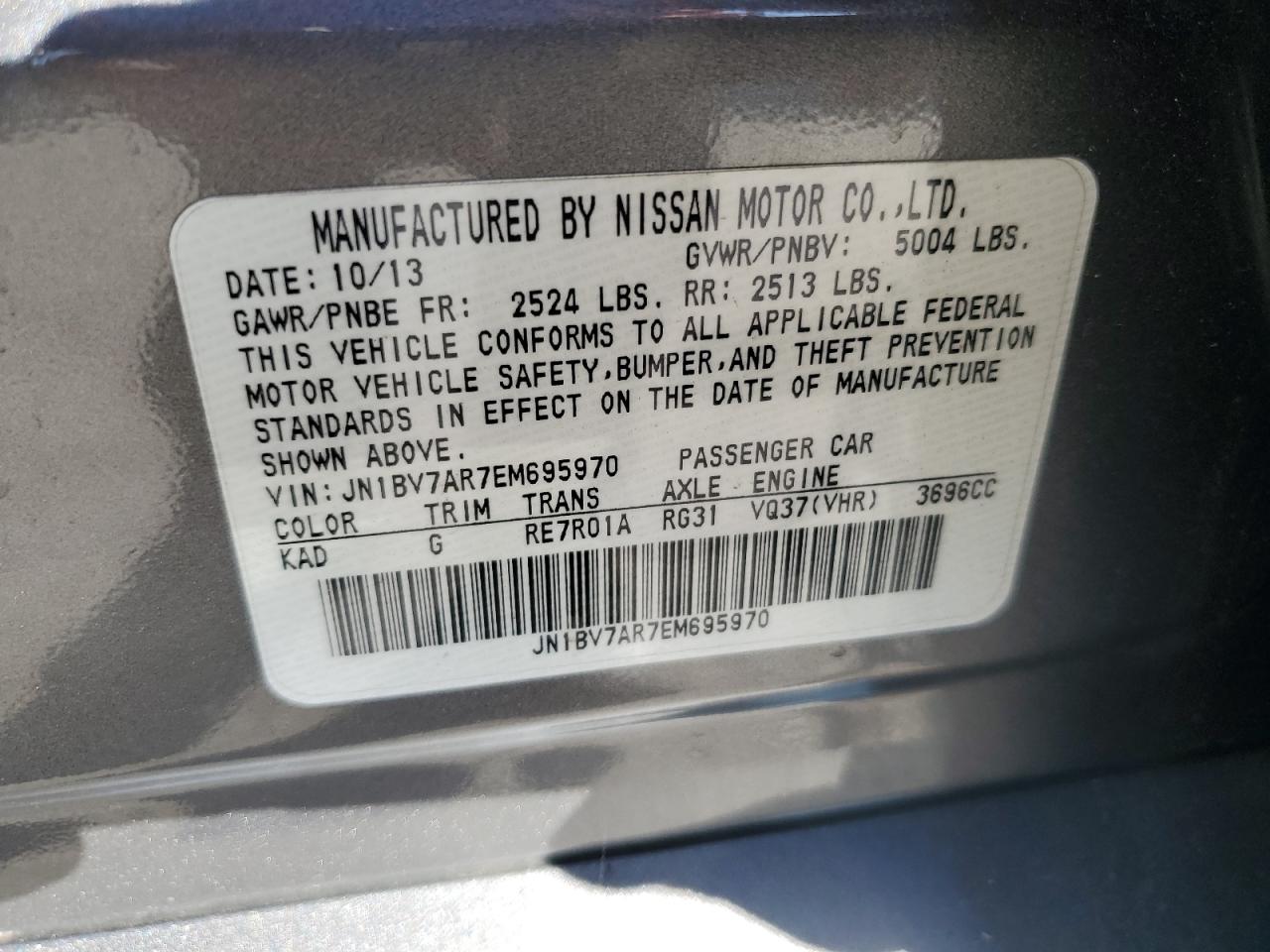 INFINITI Q50 Base Image 9