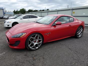  Salvage Maserati Granturismo S