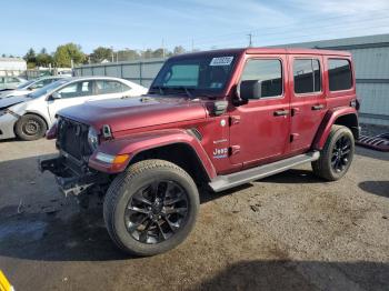  Salvage Jeep Wrangler
