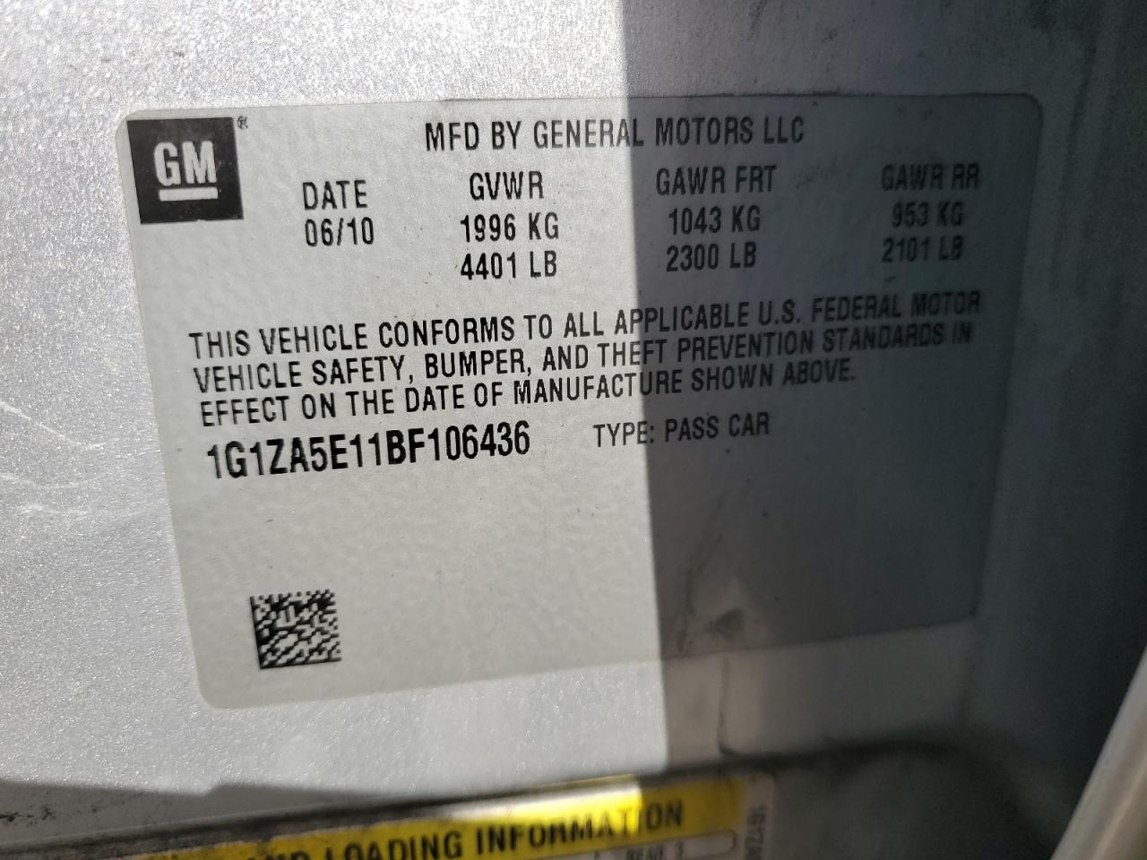 Chevrolet Malibu Ls Image 10