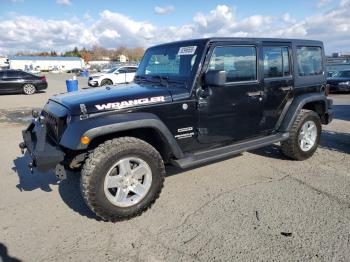  Salvage Jeep Wrangler