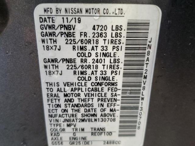 Nissan Rogue S Image 5