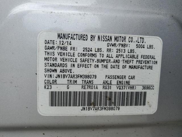 INFINITI Q50 Base Image 10