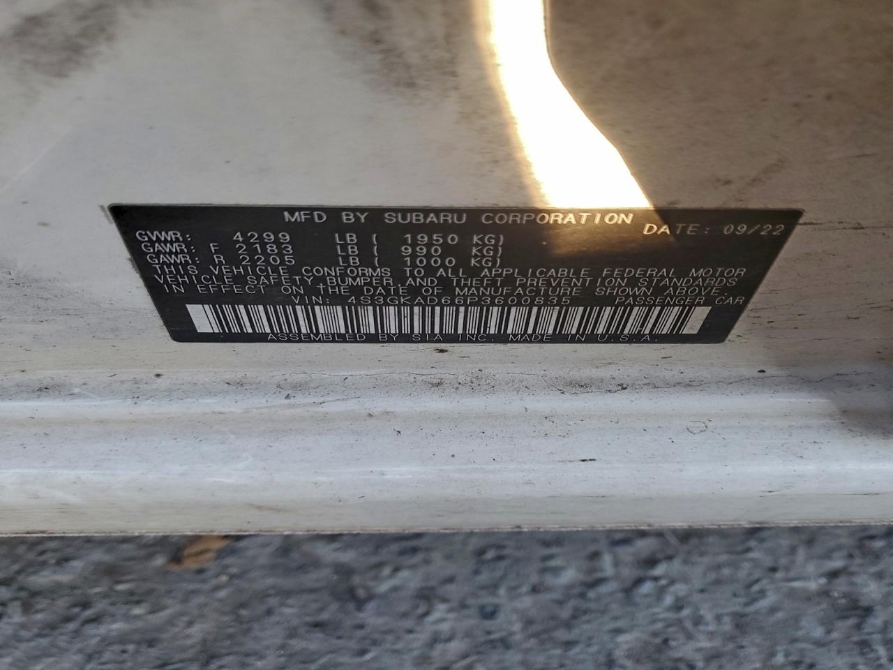 Subaru Impreza Premium Image 11