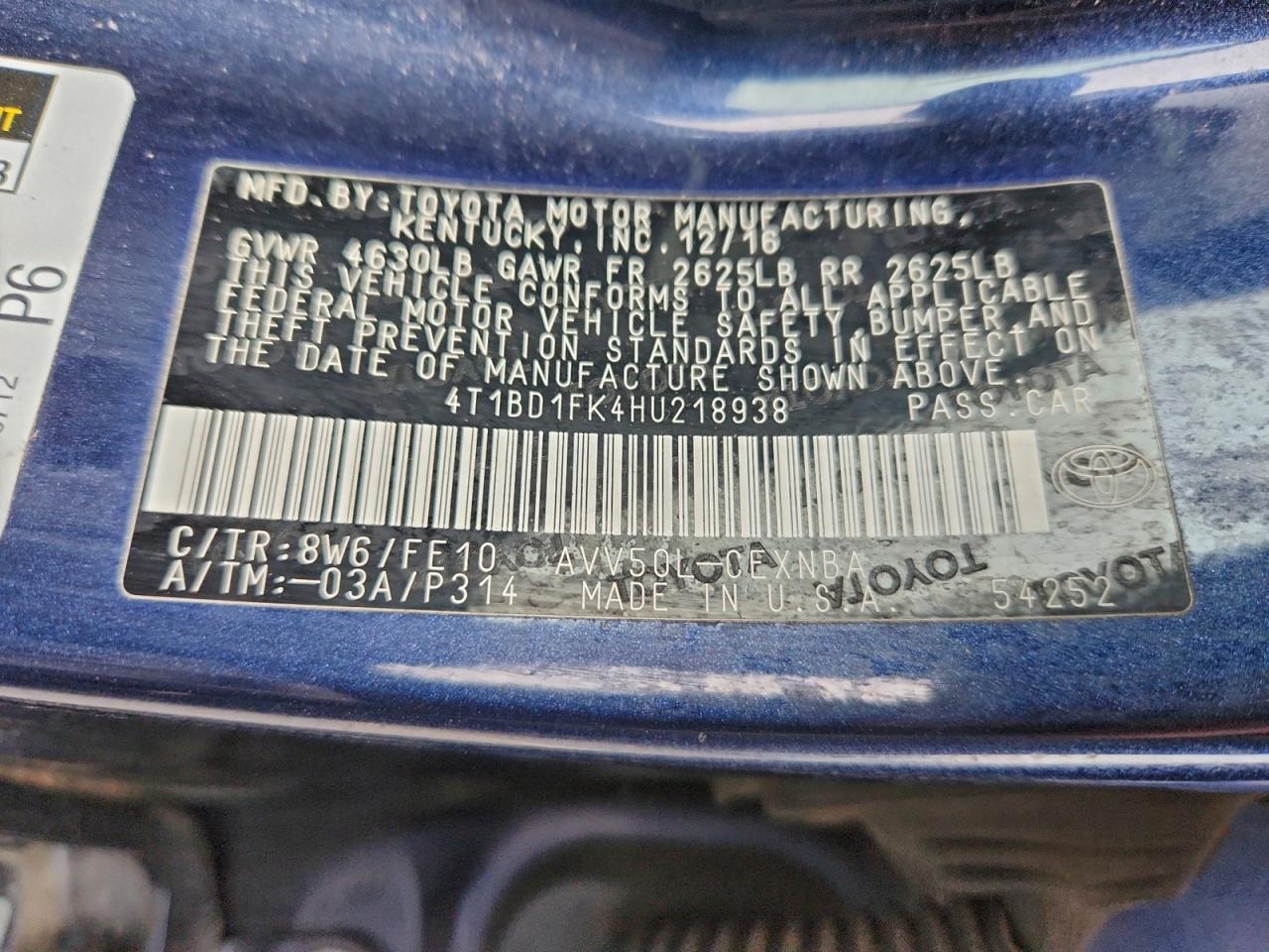 Toyota Camry Hybrid Image 12