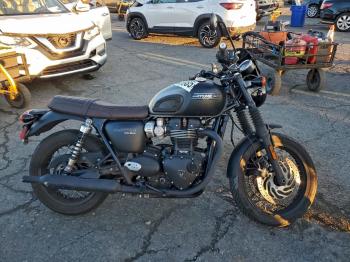  Salvage Triumph Motorcycle Bonneville