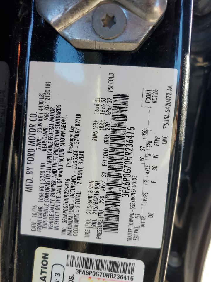 Ford Fusion S Image 2