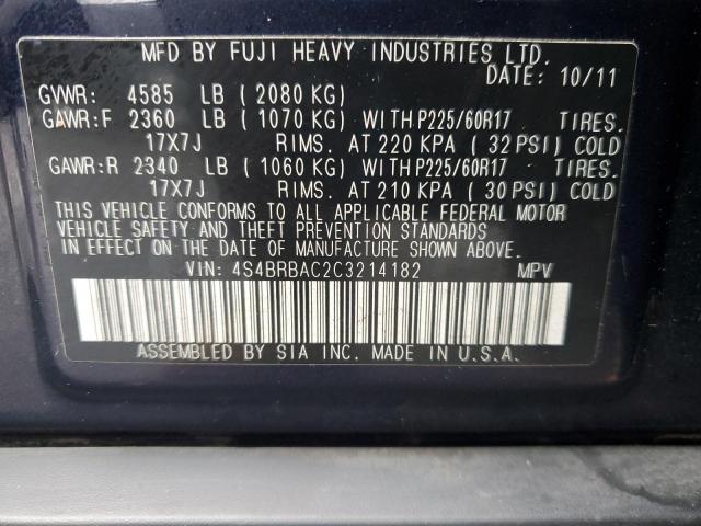 Subaru Outback 2.5i Image 9