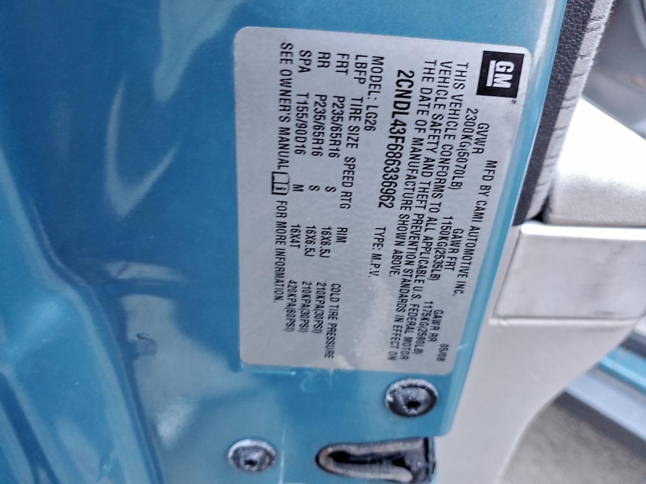 Chevrolet Equinox Lt Image 14