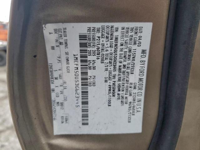 Mercury Sable Gs Image 10