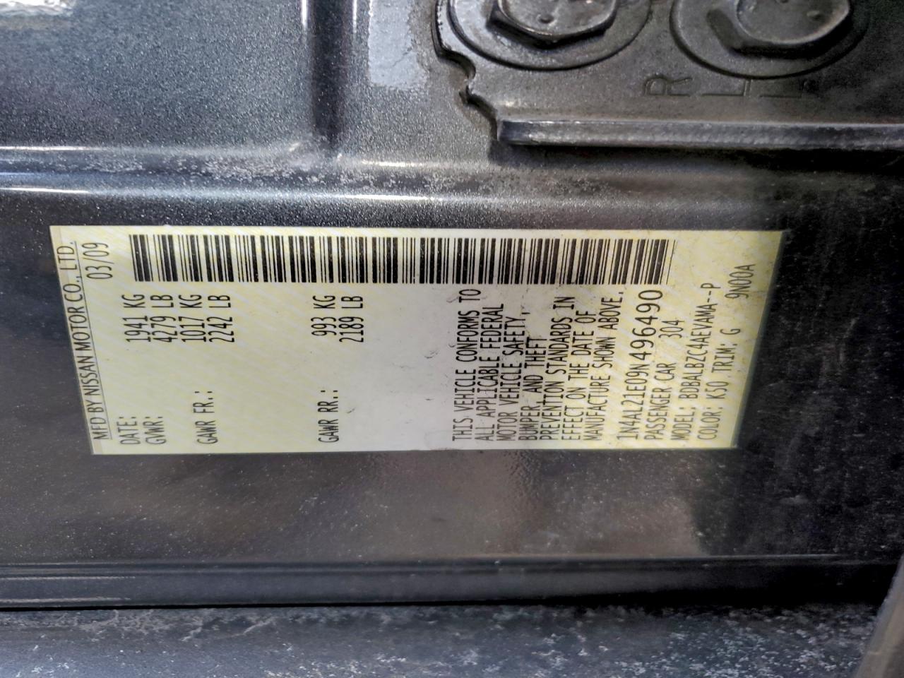 Nissan Altima 2.5 Image 9