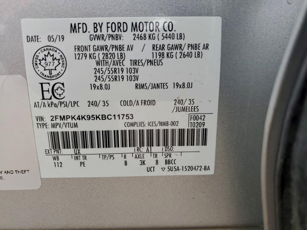 Ford Edge Titanium Image 11