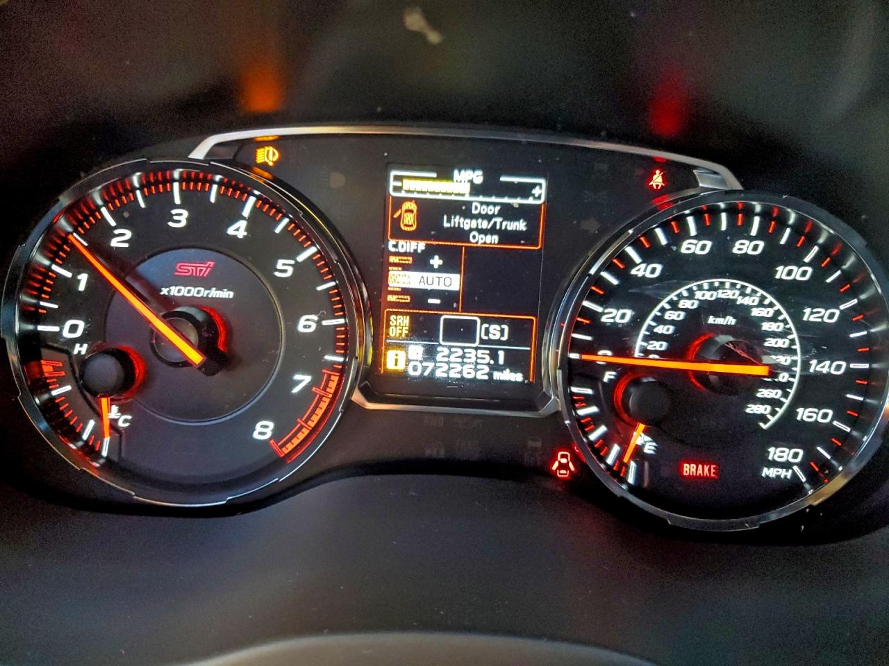 Subaru WRX Sti Image 9