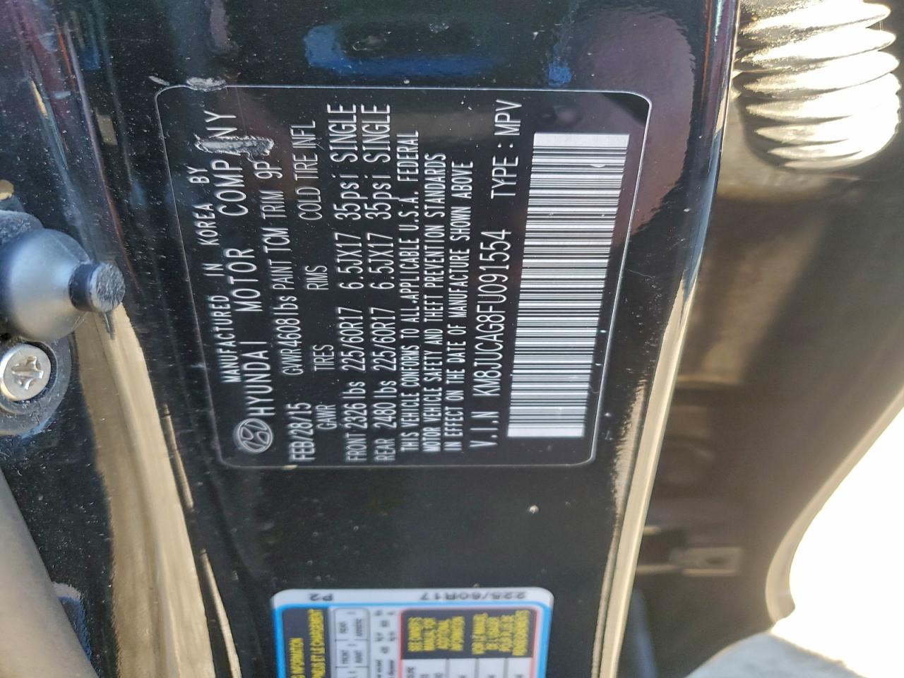 Hyundai TUCSON Limited Image 9