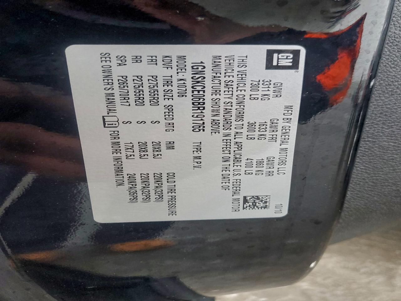 Chevrolet Tahoe K1500 Ltz Image 9