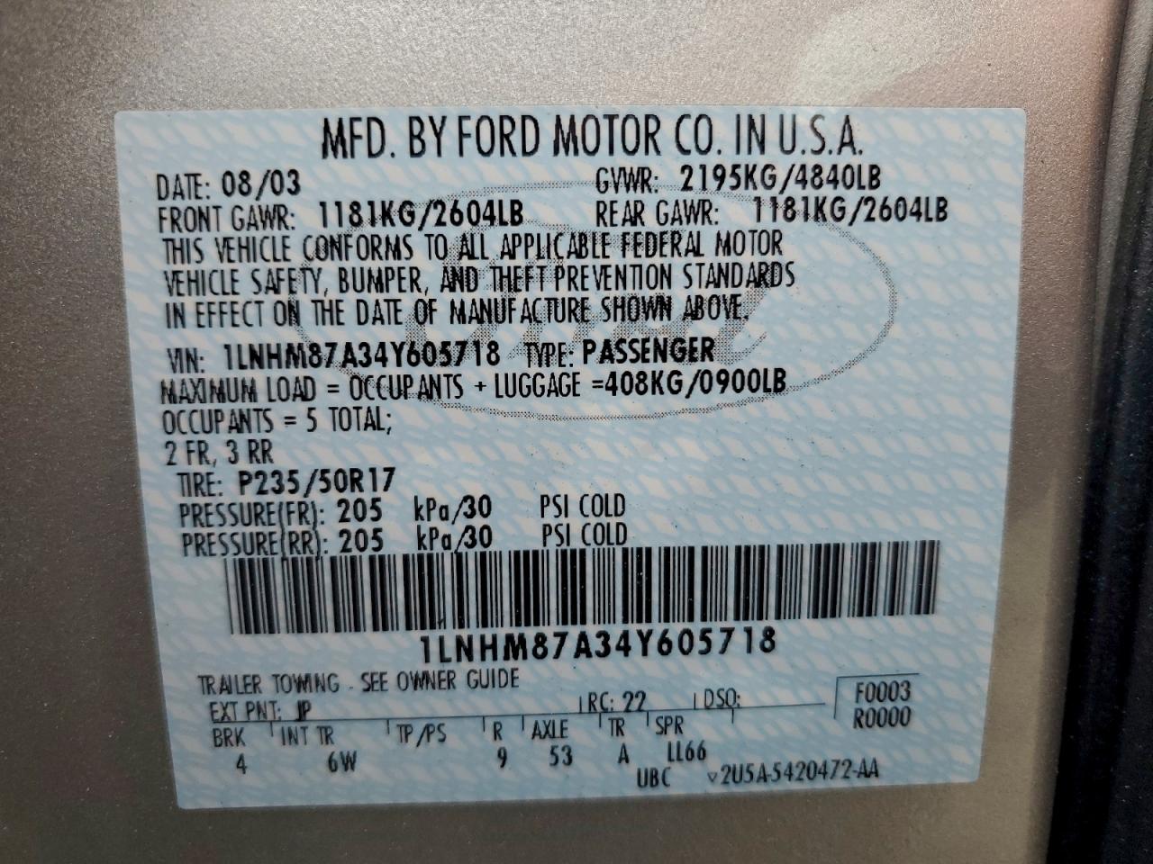 Lincoln Ls Series Image 9