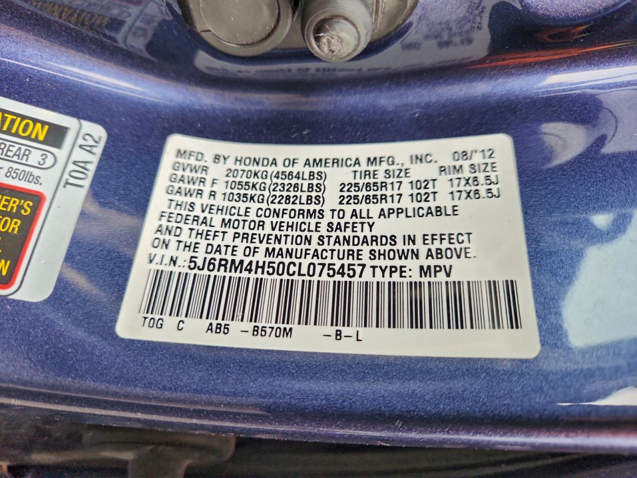 Honda Crv Ex Image 13