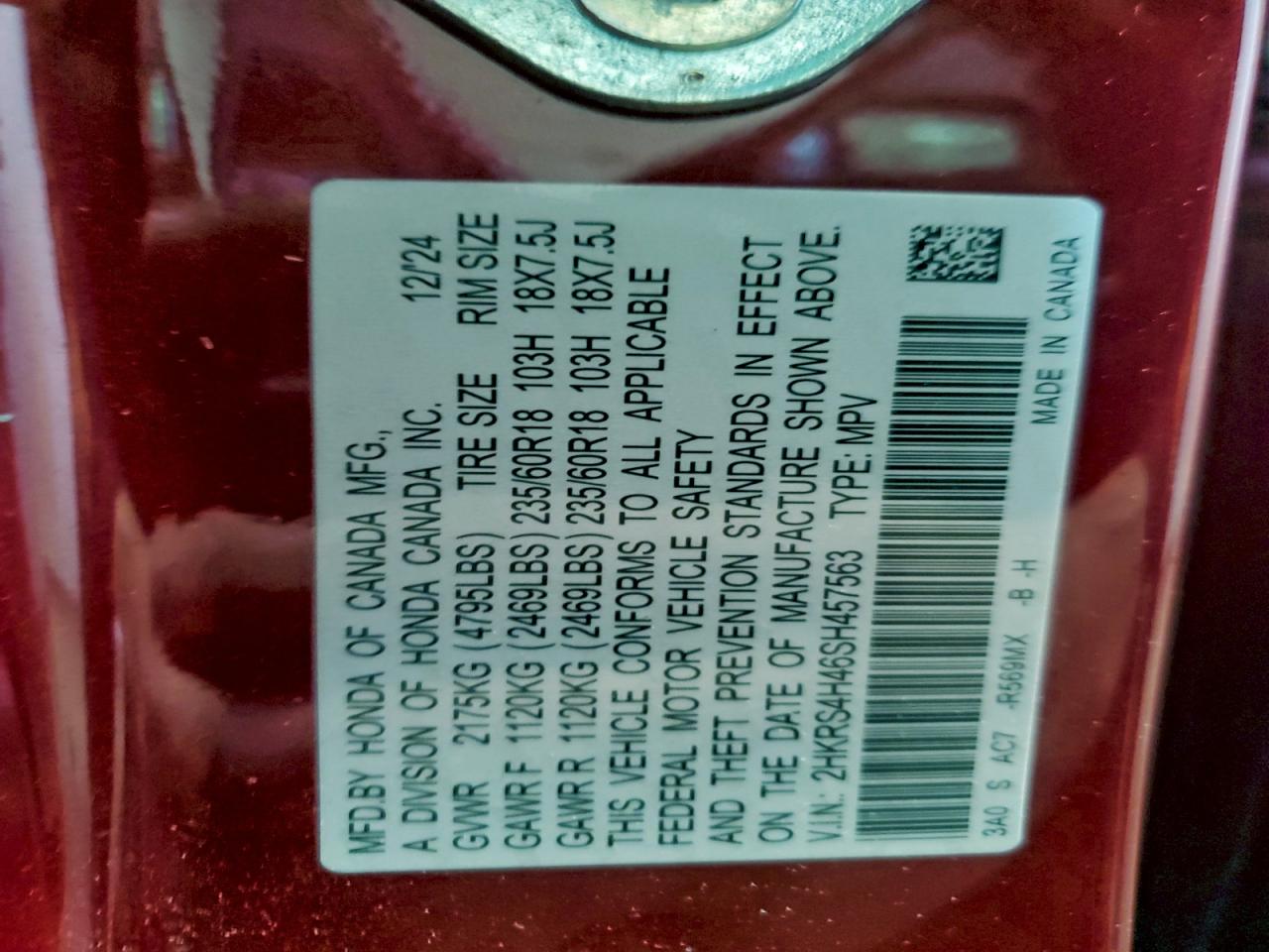 Honda Crv Ex Image 2