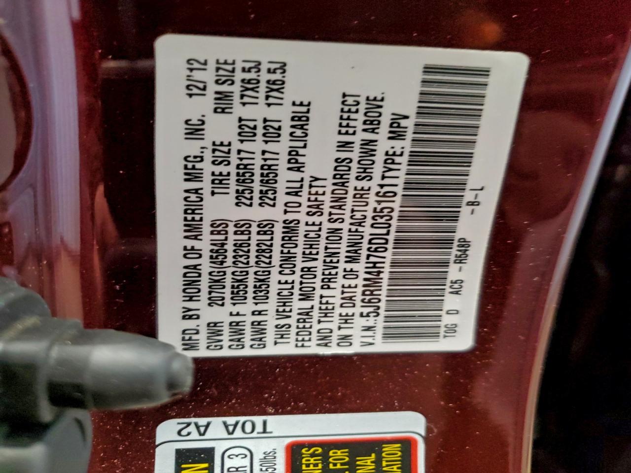 Honda Crv Exl Image 12