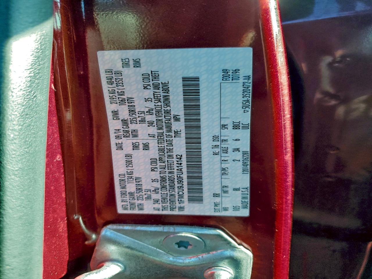 Ford Escape Titanium Image 9