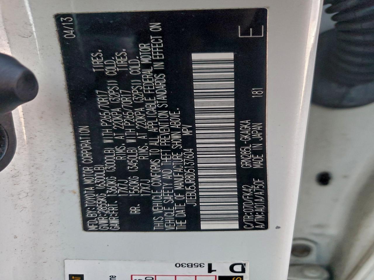 Toyota 4Runner Sr5 Image 10